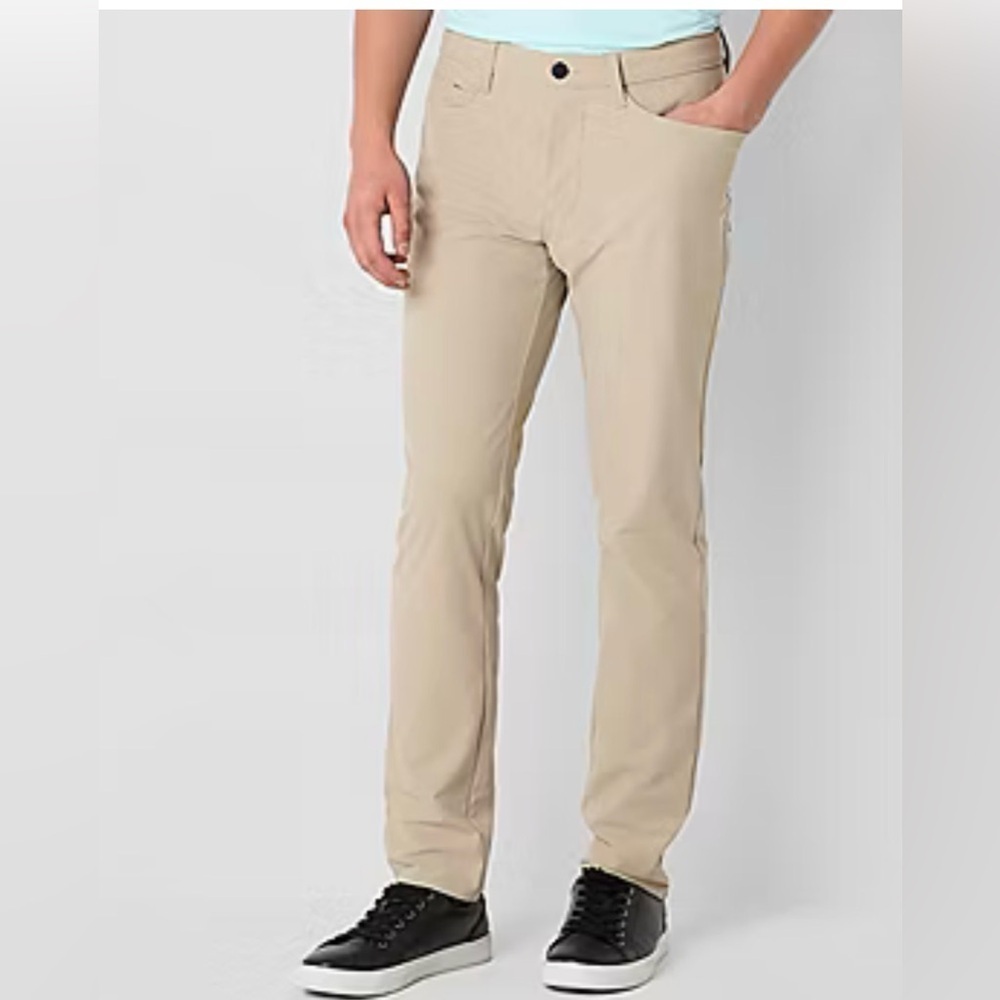 Stylus 5 Pocket Pant Mens Slim Fit Flat Front Pant